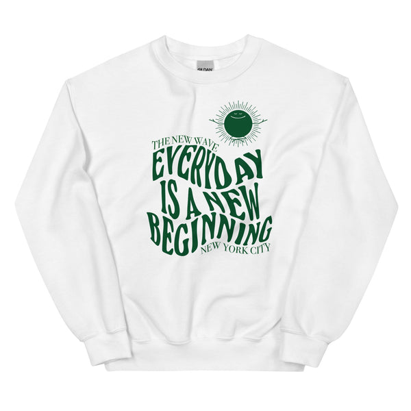 New Beginning Crewneck Sweatshirt - The New Wave NYC - 