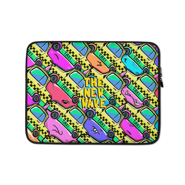 Taxis Laptop Sleeve - The New Wave NYC - 